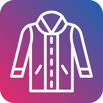 recommend clip art: Vector Design Varsity Jacket Icon Style