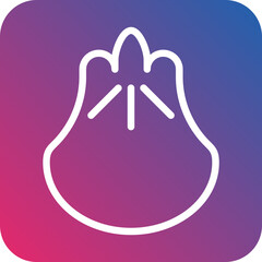 Vector Design Dumplings Icon Style