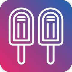 Vector Design Ice Cream Icon Style