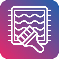 Vector Design Mat Cleaning Icon Style