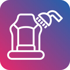 Vector Design Seat Cleaning Icon Style