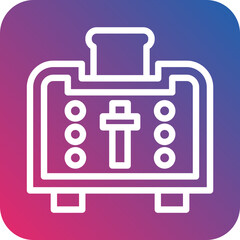 Vector Design Toaster Icon Style