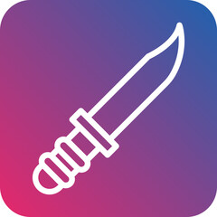 Vector Design Knife Icon Style