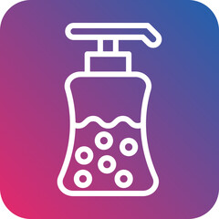 Vector Design Soap Bottle Icon Style
