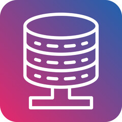 Vector Design Database Icon Style