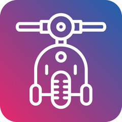 Vector Design Scooter Icon Style
