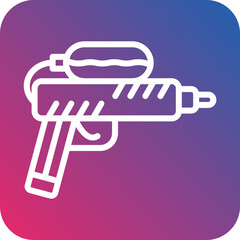 Vector Design Water Gun Icon Style