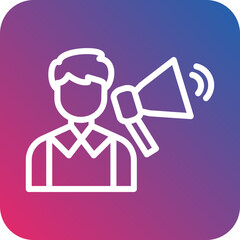 Vector Design Director Icon Style