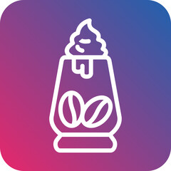 Vector Design Dalgona Icon Style