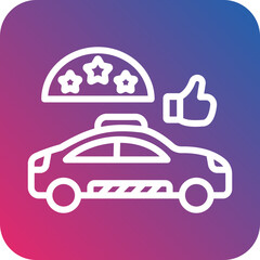 Vector Design Rating Icon Style