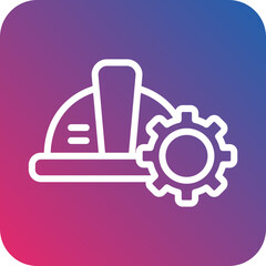 Vector Design Engineering Setting Icon Style