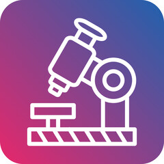 Vector Design Microscope Icon Style