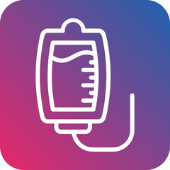 Vector Design Blood Bag Icon Style