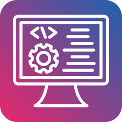 Vector Design Programming Icon Style