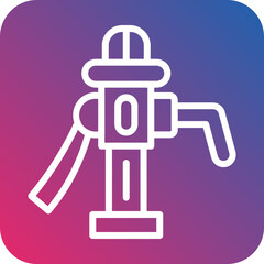 Vector Design Water Pump Icon Style