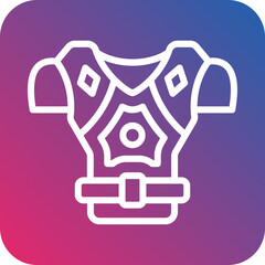 Vector Design Armor Icon Style