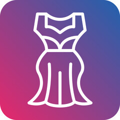 Vector Design Dress Icon Style