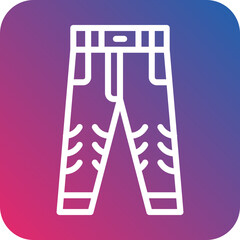 Vector Design Pants Icon Style