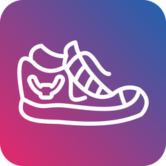 Vector Design Shoes Icon Style
