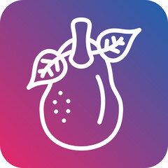 Vector Design Pear Icon Style
