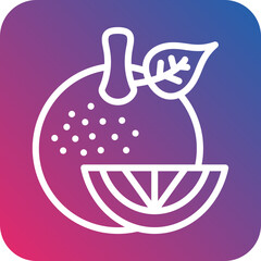 Vector Design Orange Icon Style