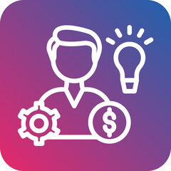 Vector Design Entrepreneurship Icon Style
