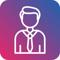 Obraz premium Vector Design Employee Icon Style