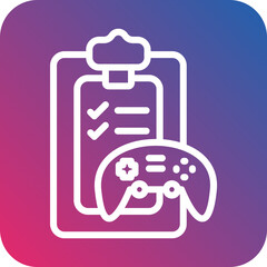 Vector Design Game Evaluation Icon Style