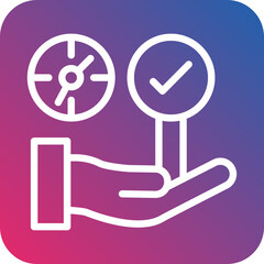 Vector Design Quick Bid Icon Style