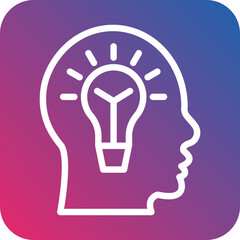 Vector Design Knowledge Icon Style