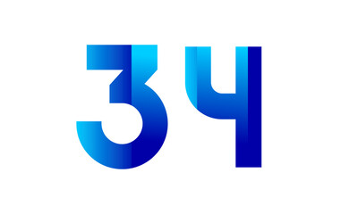 Tech Logo Modern Blue Gradient