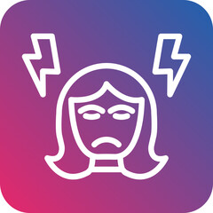 Vector Design Pain Icon Style