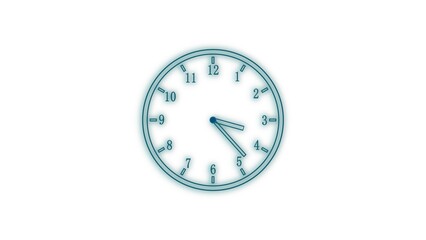 abstract new fast  timer clock icon illustration 4k 