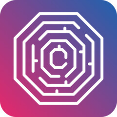 Vector Design Art Conundrum Icon Style