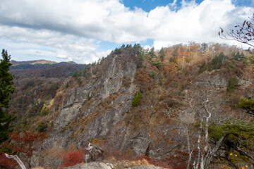 大台ケ原の絶壁