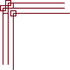 Obraz premium Classic Line Corner