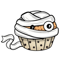 Mummy Cupcakes