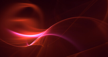 3D rendering abstract viral shape fractal background