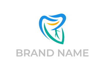 Dental logo design, minimalist dental clinic logo,  Dentistry logo, tooth logo