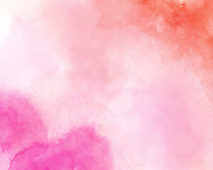 Fototapeta premium Abstract splashed watercolor background. Design for your cover, date, postcard, banner, logo.
