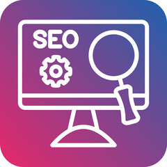 Search Engine Optimisation Icon Style