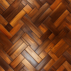 Vintage plain wooden parquet floor background, Floor pattern Seamless, Hardwood tiles. Rectangles slabs brown wooden. Vector background