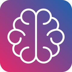 Brain Icon Style
