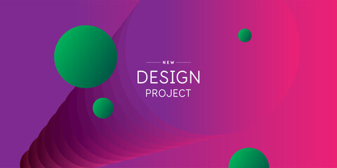 Abstract geometric background of simple shapes. A template for design and creativity.