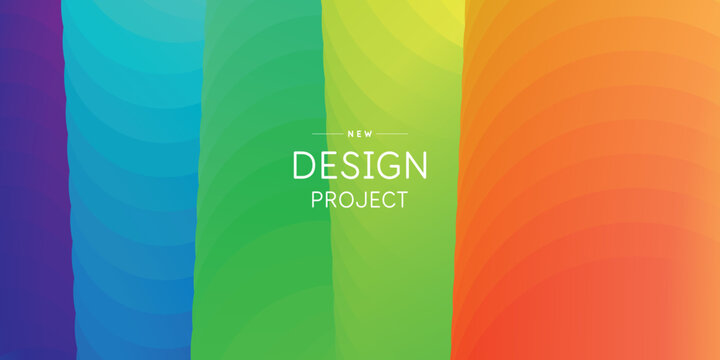 Abstract geometric background of simple shapes. A template for design and creativity.