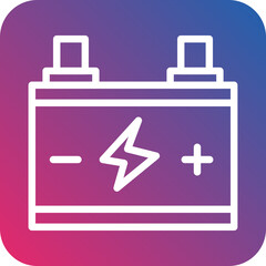 Auto Battery Icon Style