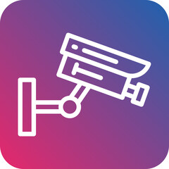 Smart Cctv Icon Style