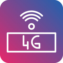 4G Icon Style