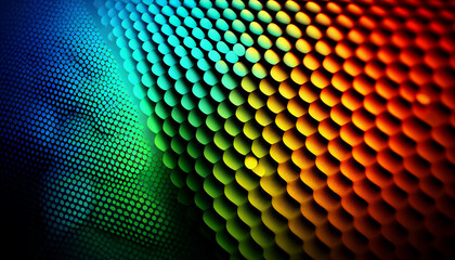 Creative wallpaper for the background with color halftones