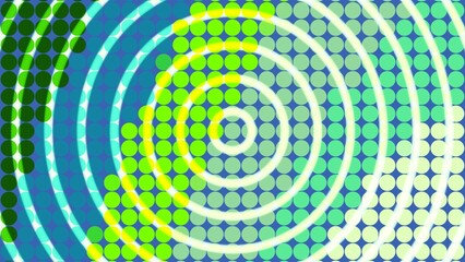 abstract background with circles